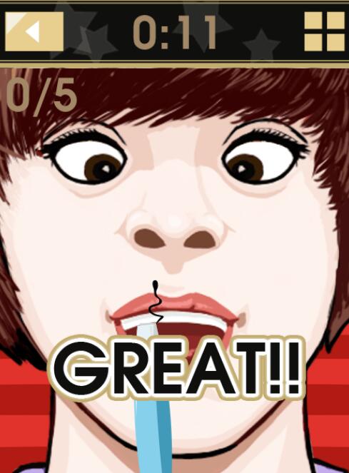 明星拔鼻毛截图