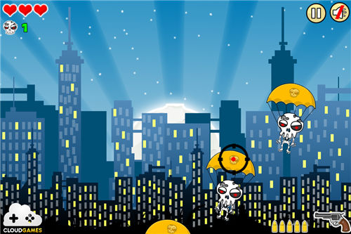 降落的骷髅兵截图