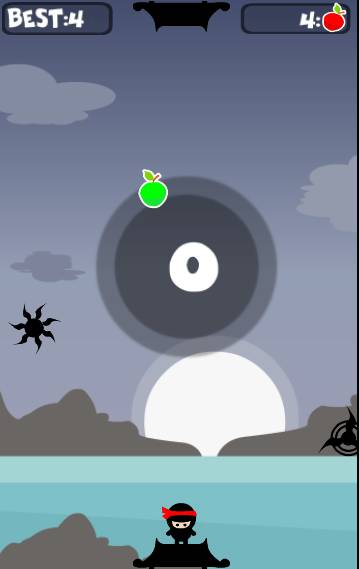 开始游戏 忍者跳跳跳截图