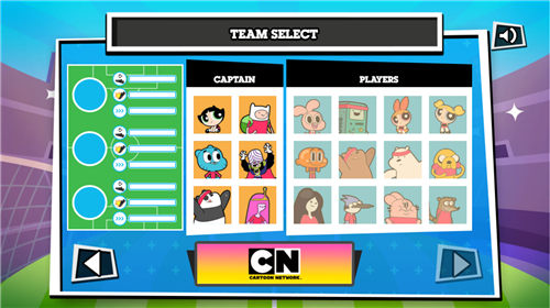 卡通足球比赛截图