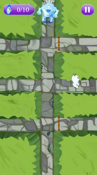 雪人过马路截图