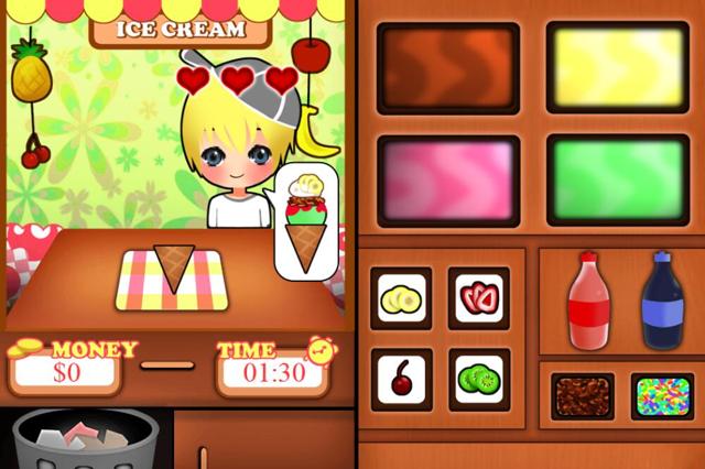 冰淇淋商店截图