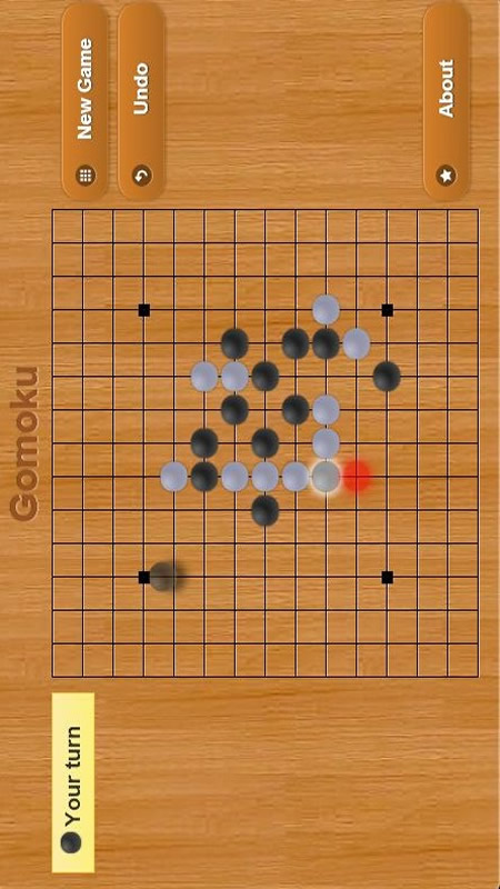 五子棋截图