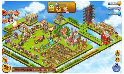 H5产业里程碑级大作《梦幻家园》