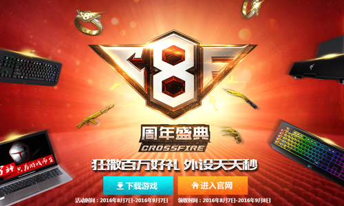 CF八周年